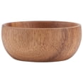 thumbnail image 1 of MIANGASTORE Wooden Rice Bowl Eating Bowl Practical Food Storage Container Wooden Tableware, 1 of 7