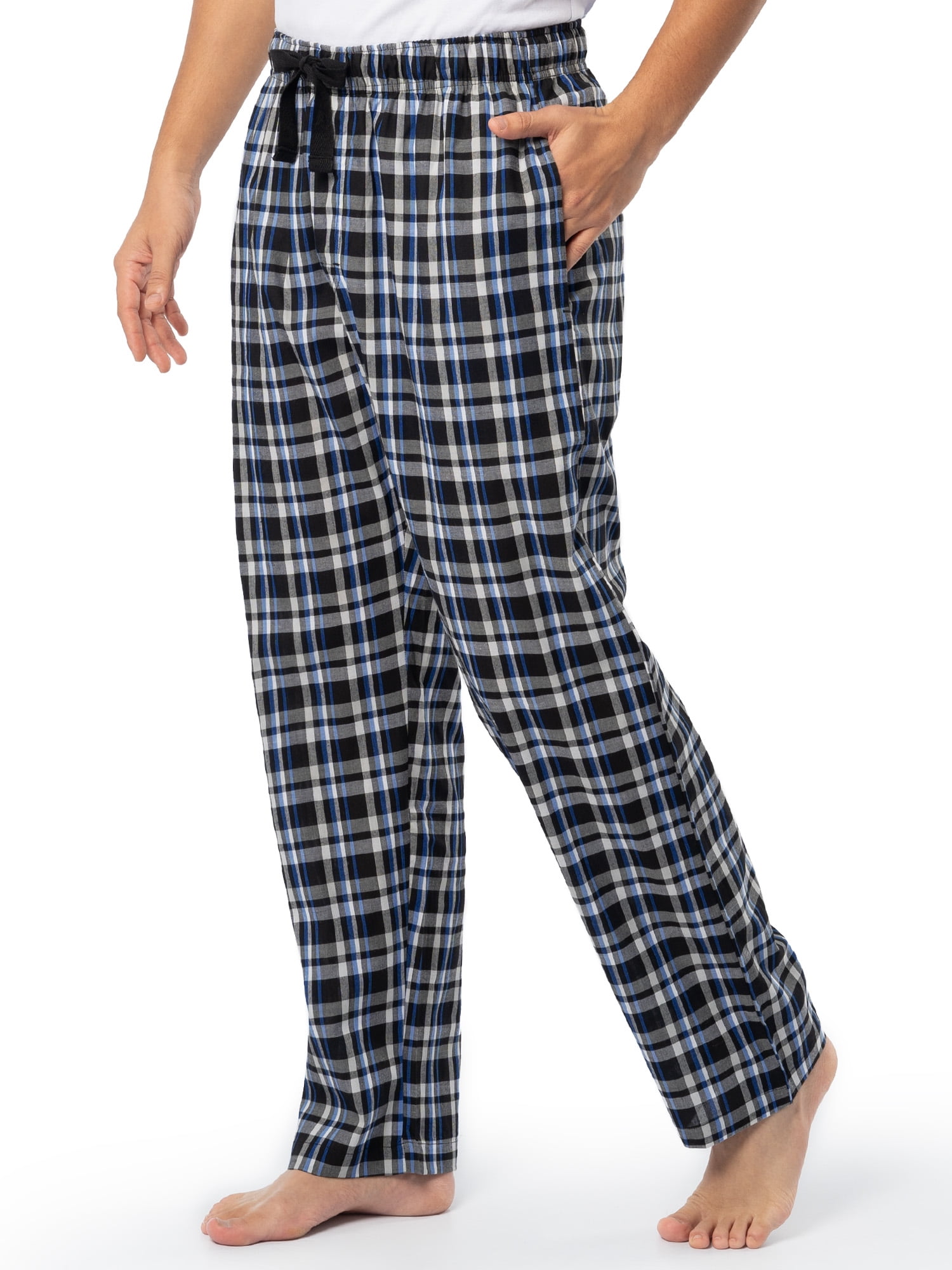 Fruit of the Loom Men's and Big Men's Soft Brushed Woven Sleep Pant, Sizes S-6XL & LT-3XLT