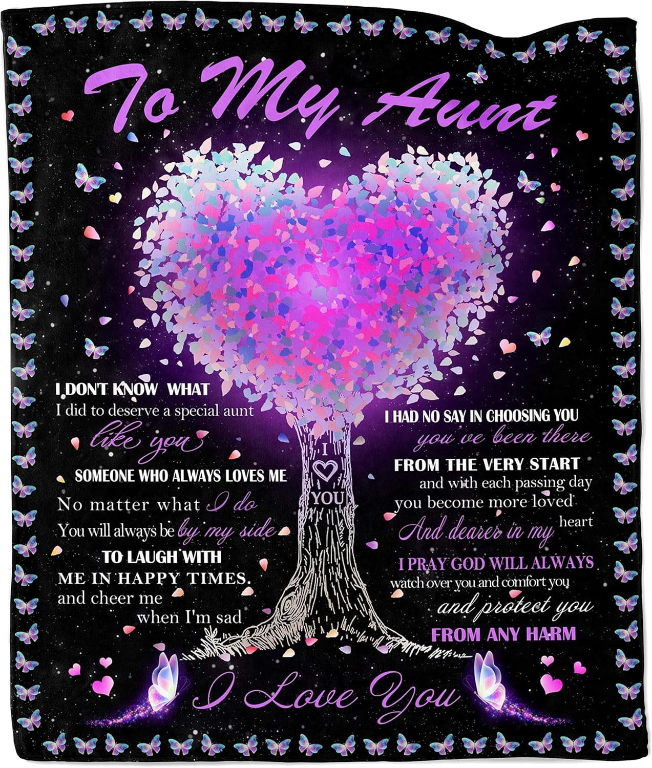 Aunt Gifts Blanket, Aunt Birthday Gifts, Birthday Gifts for Aunt, Auntie Gifts Ideas, Best Aunt Ever Gifts, Gifts for Aunts from Niece Nephew, Gifts for Aunt Throw Blanket 60"X50"