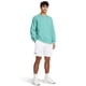 thumbnail image 2 of Shorts Under Armour Rival Fleece para hombre 25 cm Blanco Talla S, 2 of 6