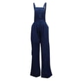 thumbnail image 3 of IROINNID Sleeveless Jumpsuit For Women Full-Length Casual Jeans Long Denim Wide Legs Jumpsuit Trousers Clubwear Rompers Jumpsuit, 3 of 6