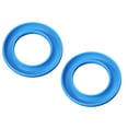 thumbnail image 2 of 2pcs Bobbin Holder Embroidery Spools Organizer Lightweight Household Storage Organizer Lightweight Box Rubber Ring Portable Sewing Tools Blue, 2 of 9