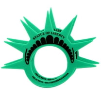 City Souvenirs Statue of Liberty Foam Party Hats, Green, 1 Piece (2 Pack)