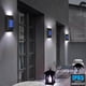 thumbnail image 4 of De Lámpara De Pared Solar, Luces Solares Decorativas Para Jardín, 6 Luces Led Cuadradas, Luz De Pared Exterior Para Jardín, Patio 2 Uds. Yuarrent HA046506-01, 4 of 6