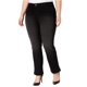 thumbnail image 1 of Estilo y co. Jeans de ajuste regular con dobladillo dividido para mujer, negro, 16W Regular Style&co. Ajuste regular, 1 of 2