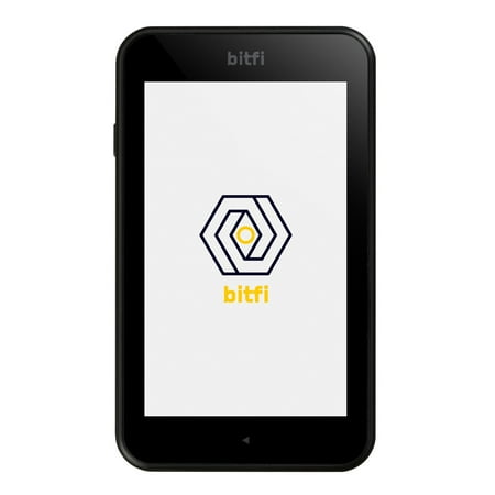 Bitfi Cryptocurrency Hardware Wallet - Black Crypto Supports Bitcoin, Ethereum, Litecoin and (Best Wallet For Ethereum)