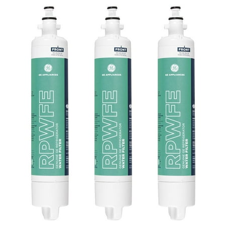 

GE RPWFE Refrigerator Water Filter for GE PFE29PSDASS PFE29PSDBSS (3 Pack)