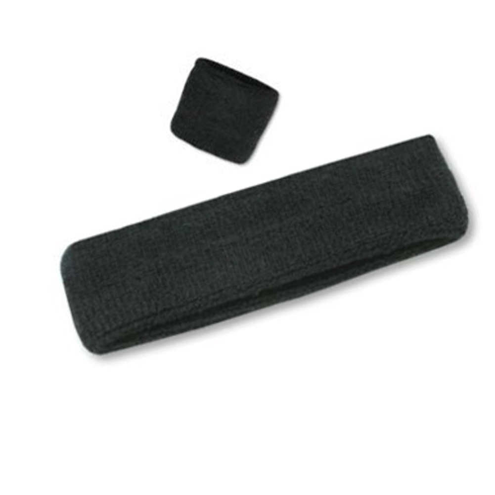 Headband and Wristband Combo 100 Terry Cloth