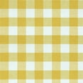 thumbnail image 2 of Kate Aurora Country Farmhouse Living Yellow Rod Pocket Semi-Sheer Window Curtain, 42” x 63”, 2 of 3
