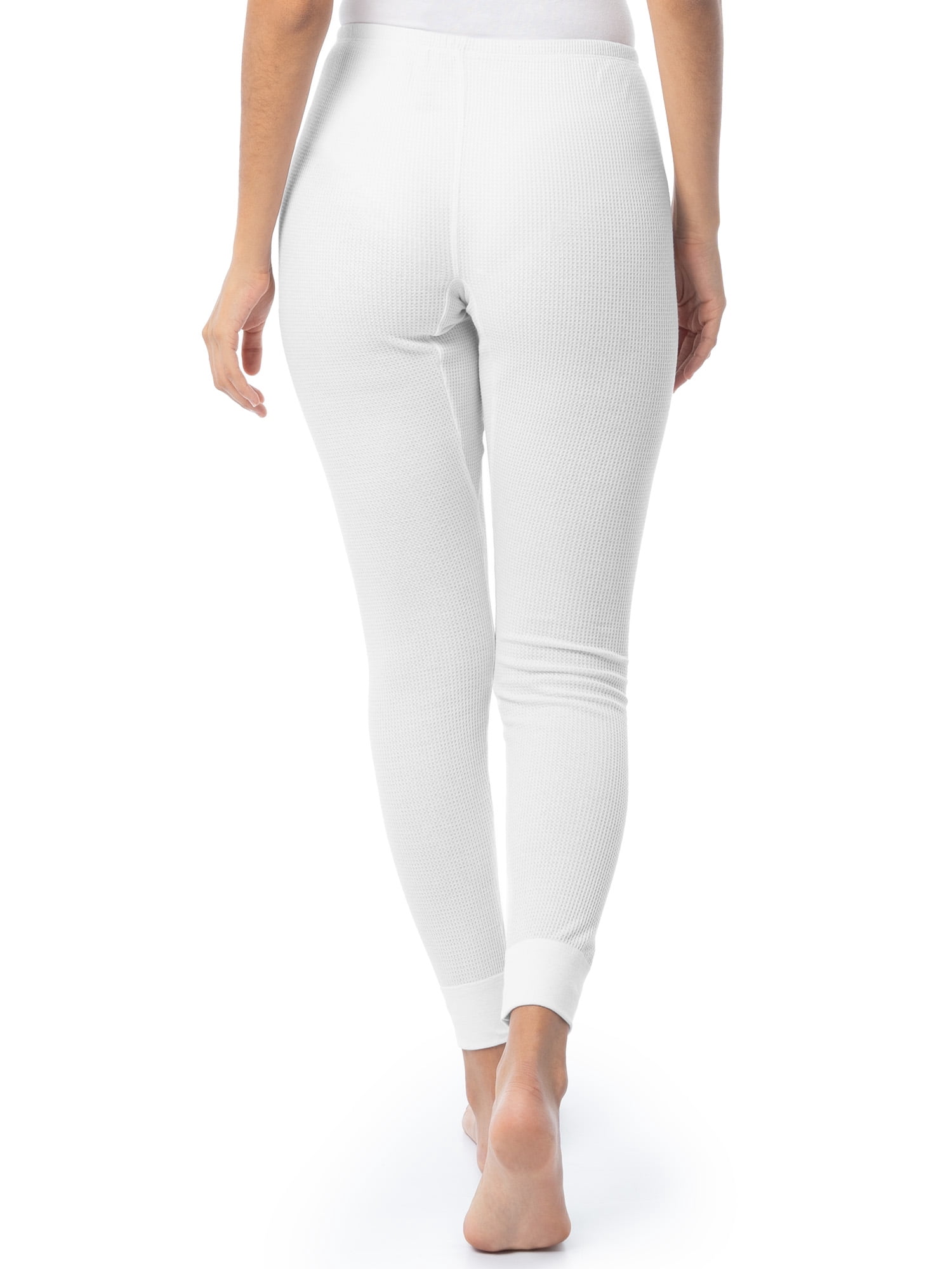 Fruit of the Loom Women's Recycled Waffle Thermal Bottom 2PK, Sizes XS-4XL