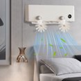 thumbnail image 3 of Soft Blowing AC Deflector 6 Non Drip Design Adjustable Direction Quiet Bearing No Power Needed Strong Suction Cup Cool Air Without Direct Blow, 3 of 3