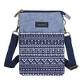thumbnail image 2 of Spencer Small Crossbody Cell Phone Bag for Women Canvas Purse Bag Lightweight Shoulder Wallet Cellphone Pouch, Blue, 2 of 9