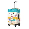 thumbnail image 2 of Bixox Washable Funny Farm Printed Luggage Cover, Fashion Suitcase Protector Fits for Large luggage, 2 of 8
