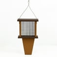 thumbnail image 6 of Outdoor Leisure Products Traditional Plastic Bird Feeder with Tail Prop in Brown, 6 of 7
