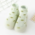 thumbnail image 2 of Fozruso Spring And Summer Children Toddler Shoes Boys And Girls Socks Shoes Flat Bottom Non Breathable And Comfortable Sizes 8.5 Little Kid(Green), 2 of 4