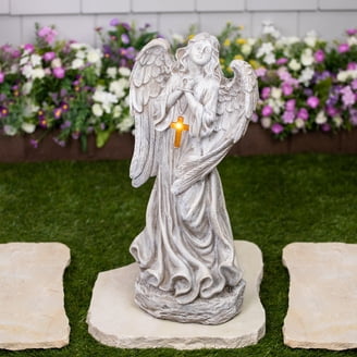 Plow & Hearth Miniature Fairy Garden Solar Church - Walmart.com
