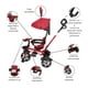 thumbnail image 2 of Triciclo Evolutivo The Baby Shop  con asiento giratorio y torreta con luz Rojo -, 2 of 8