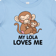 thumbnail image 4 of Inktastic My Lola Loves Me Boys or Girls Baby T-Shirt, 4 of 5