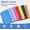 A2pcs, variant on Letter Size Plastic 2 Pocket Folder with 3 Metal Prongs, Waterproof Tear Resistant PP File Folders for School Office Home, Multiple Vibrant Colors Available