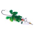 thumbnail image 5 of Cebo de rana con lentejuelas, pez blando, cebo biónico de un solo anzuelo de agua dulce, juego de equipo de pesca con cebo de 6 g, 5 of 5