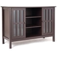 thumbnail image 3 of Topbuy Wood TV Stand Free Standing Storage Console Cabinet For 50" TV Walnut, 3 of 5