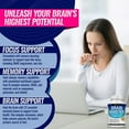 thumbnail image 5 of Toplux Brain Booster Nootropic Supplement Support Memory, Focus & Clarity DMAE For Mind 60 Capsules, 5 of 6