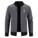 thumbnail image 2 of Chaqueta de suéter de punto de lana con capucha de tela escocesa de otoño e invierno de moda para hombres Pompotops  oipoqjl38385, 2 of 5