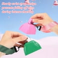 thumbnail image 4 of Cowbells for Sporting Events, 3 Inch Cow Bells for Football Games with Handle Wrist Strap for Competition, Pink, 4 of 6