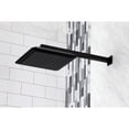 thumbnail image 2 of Kingston Brass K251A0CK Shower Scape 9-5/8" Square Shower Head with Shower Arm, Matte Black, 2 of 5