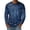Dark Blue, variant on Men's Fashion Printed Round Neck Long Sleeve Bottoming Shirt Top with Christmas Snow Night Print for Seasonal Outfits and Daily Wear - Soft and Warm Men's Base Layer,Black,L
