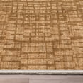 thumbnail image 6 of Well Woven Abstract Nightscape Modern Geometric Flat-Weave Yellow 7'7" x 9'10" Area Rug, 6 of 7