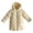 Yellow, variant on KAUOD Girls Winter Coat Heavyweight Hooded Puffer Jacket Kids Windproof Warm Solid Quilted Padded Down Jackets with Pockets