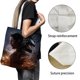 thumbnail image 3 of Venom Bolso de tela con estampado de lienzo para mujer, bolsa de compras reutilizable y estética, con cremallera interior, regalo para mujer, 35 × 40 cm., 3 of 6