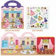 thumbnail image 1 of Stickers for Kids Reusable Washable Preschool Learning Activity Book, 1 of 3