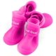 thumbnail image 1 of Zapato impermeable de silicona para perros - Calcetín antideslizante para perros con protección contra la lluvia - Botas y pantuflas para perros peque?os (S, rosa) 1 juego de 4 piezas LingWen 8390605497391, 1 of 1