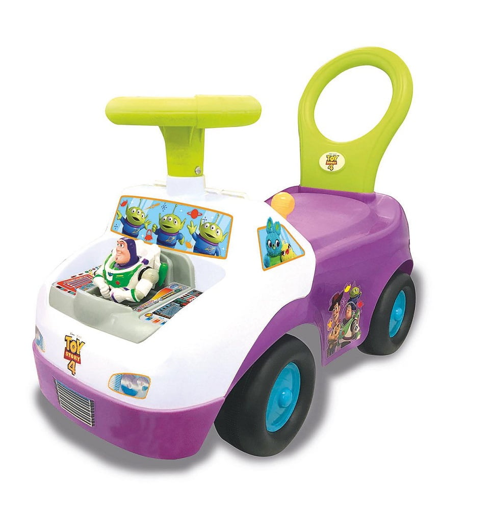 Kiddieland KDL-058743 Toy Story 4 Buzz Lightyear Arcade Activity Ride On Car Toy - Walmart.com