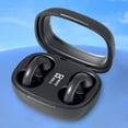 thumbnail image 5 of Audífonos con clip para la oreja con micrófono Audífonos estéreo HiFi compatibles con Bluetooth 5.3, 5 of 5