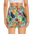 thumbnail image 4 of Fotbe Vegetable (2) Womens High Waist Running Shorts Athletic Workout Quick Dry Shorts for Women with Pockets Gym Yoga Summer Shorts-Small, 4 of 9