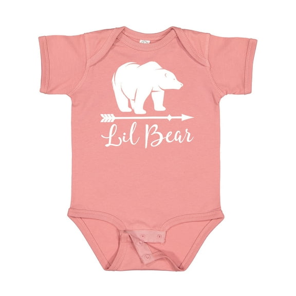 Inktastic Lil Bear Boys Cute Baby Boys Baby Bodysuit