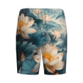 thumbnail image 2 of Lsque Mountain Lotus Serenity Mens Sleep Pajama Shorts,Short Pajama Pants, Cotton Ultra-Soft Knit-3X-Large, 2 of 9