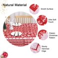 thumbnail image 4 of Christmas Tablecloth, Xmas Tree and Deer Design Square Table Cloth Waterproof Holiday Decorative Boho Table Cover for Outdoor, Indoor Party Kitchen Dining Room, 52 x 52 Inch, Red, 4 of 6