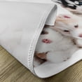 thumbnail image 5 of Ambesonne Alaskan Malamute Place Mats Set of 4, Puppy Friends, Standard Size, Multicolor, 5 of 6
