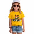 thumbnail image 2 of Povozer Kids Christmas Shirt Boys Girls Boys Girls Christmas Shirts Toddler Kids Merry and Bright Shirt,Size 13-14 Years,Yellow, 2 of 6
