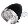 thumbnail image 4 of Bicicleta Vintage 3LED luz delantera faro Ndcxsfigh  seguridad advertencia luz (negro), 4 of 6