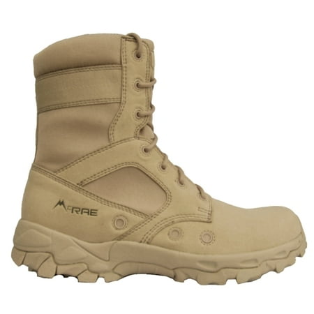 McRae Men's Tactical Hot Weather Tactical Boot Tan Tufftek
