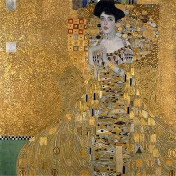 Selected Artworks PDX1GK2206LARGE Portrait of Adele Bloch-Bauer Poster Print by Gustav Klimt, 24 x 24 - Large