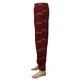 thumbnail image 2 of ARKANSAS RAZOR BACKS All-Over Dark Print Logo Adult Men Lounge Lounge Wear Pajama Sleep Pants (Size Small), 2 of 4