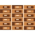 thumbnail image 1 of Ahgly Company Machine Washable Indoor Rectangle Transitional Orange Area Rugs, 8' x 10', 1 of 7
