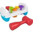 thumbnail image 1 of Banco Fisher-Price de juguete para niños pequeños con herramientas de simulación, 1 of 6