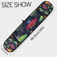 thumbnail image 3 of Yayeee Double Oven Mitt Kitchen Heat Resistant Baking 35" x7" Quilted Glove, Colorful Space Cat, 3 of 6
